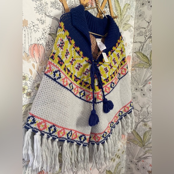 Free People High Life Fair Isle Poncho - Picture 3 of 4
